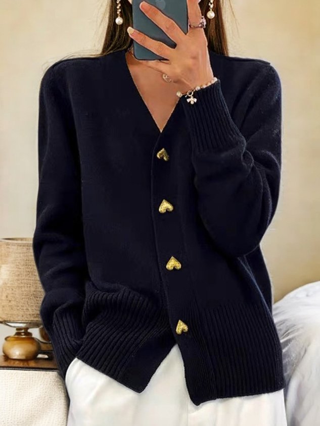 Amy - Elegance Knit Cardigan-15547989885301-Mirella Fiore