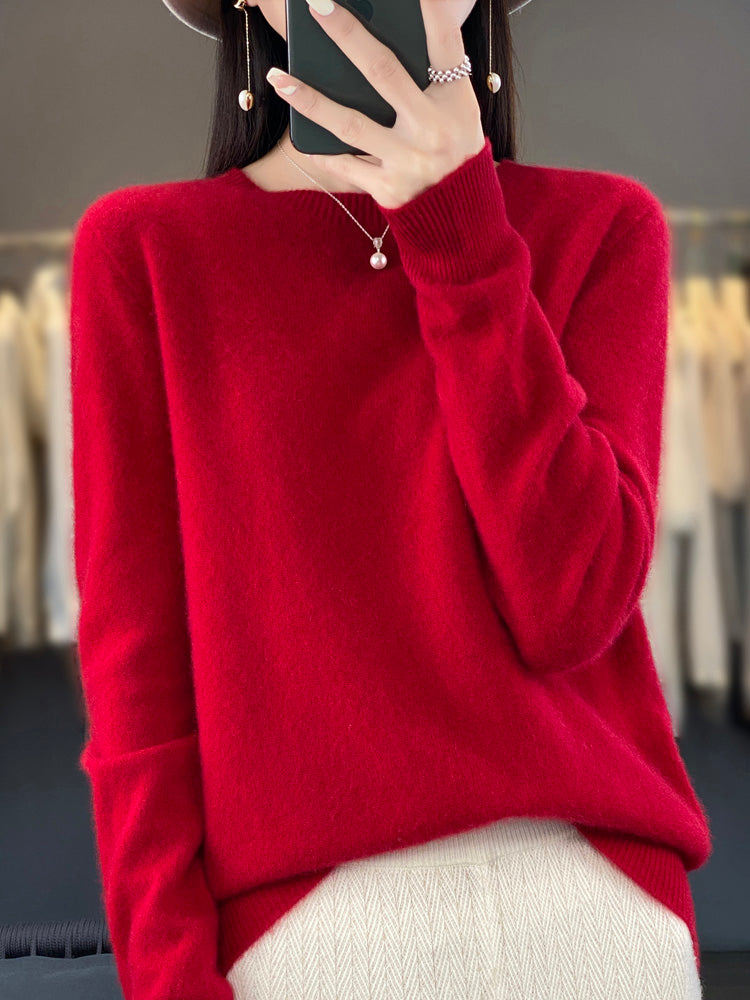 Anette - Cozy Cotton Sweater-15547990278517-Mirella Fiore