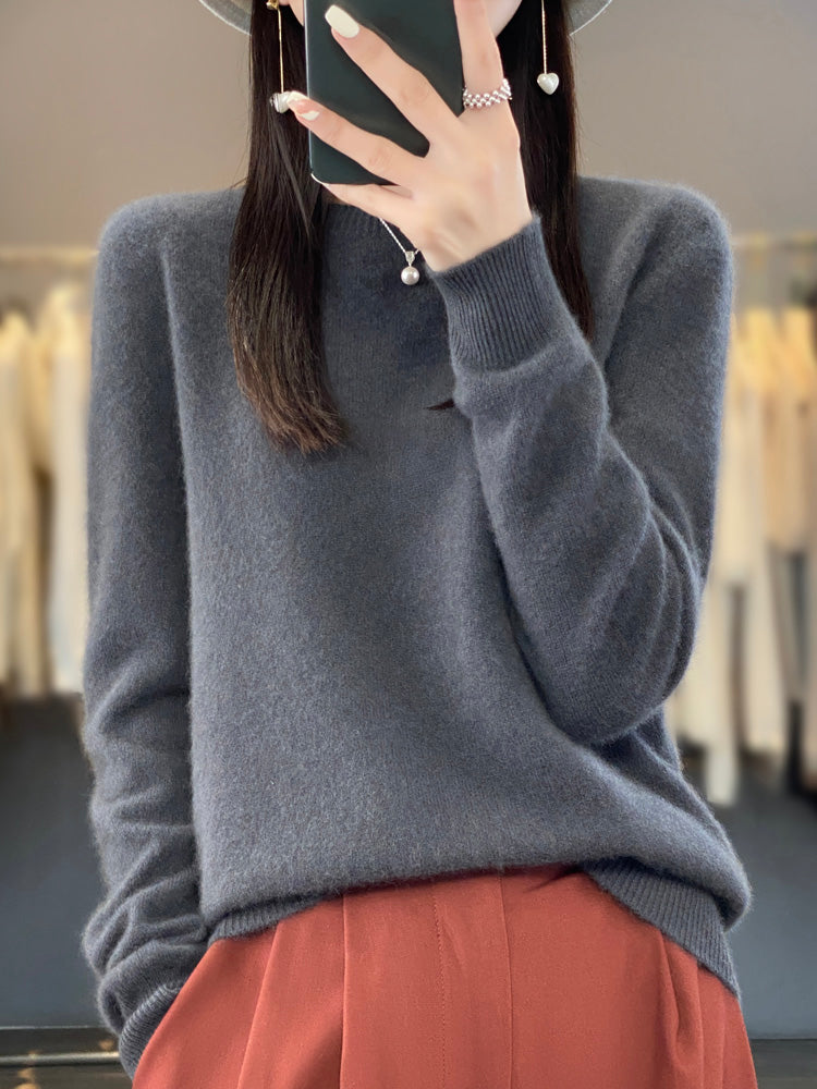Anette - Cozy Cotton Sweater-15547990278517-Mirella Fiore