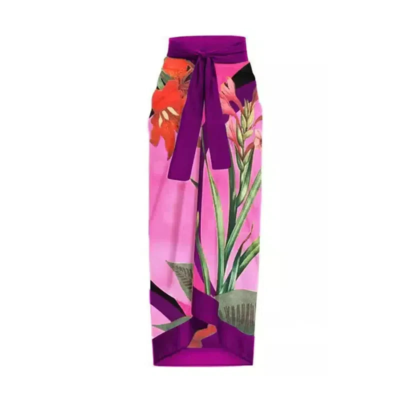 Annabelle – Wrap-style design – Swimsuit set-15133641933173-Nancy & Mae Savannah