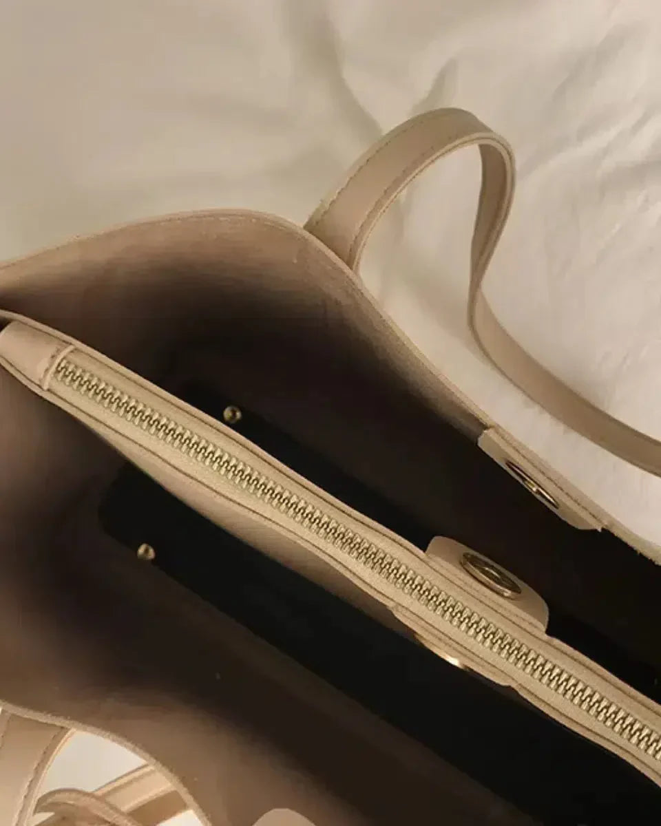 Annelies – Timeless retro design – Tote bag-15133581738357-Nancy & Mae Savannah