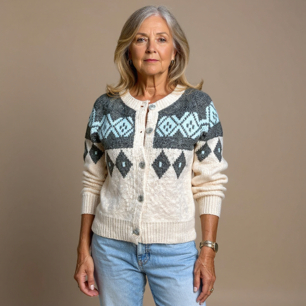 Annie - Vintage Icelandic Cardigan-15531113709941-Mirella Fiore