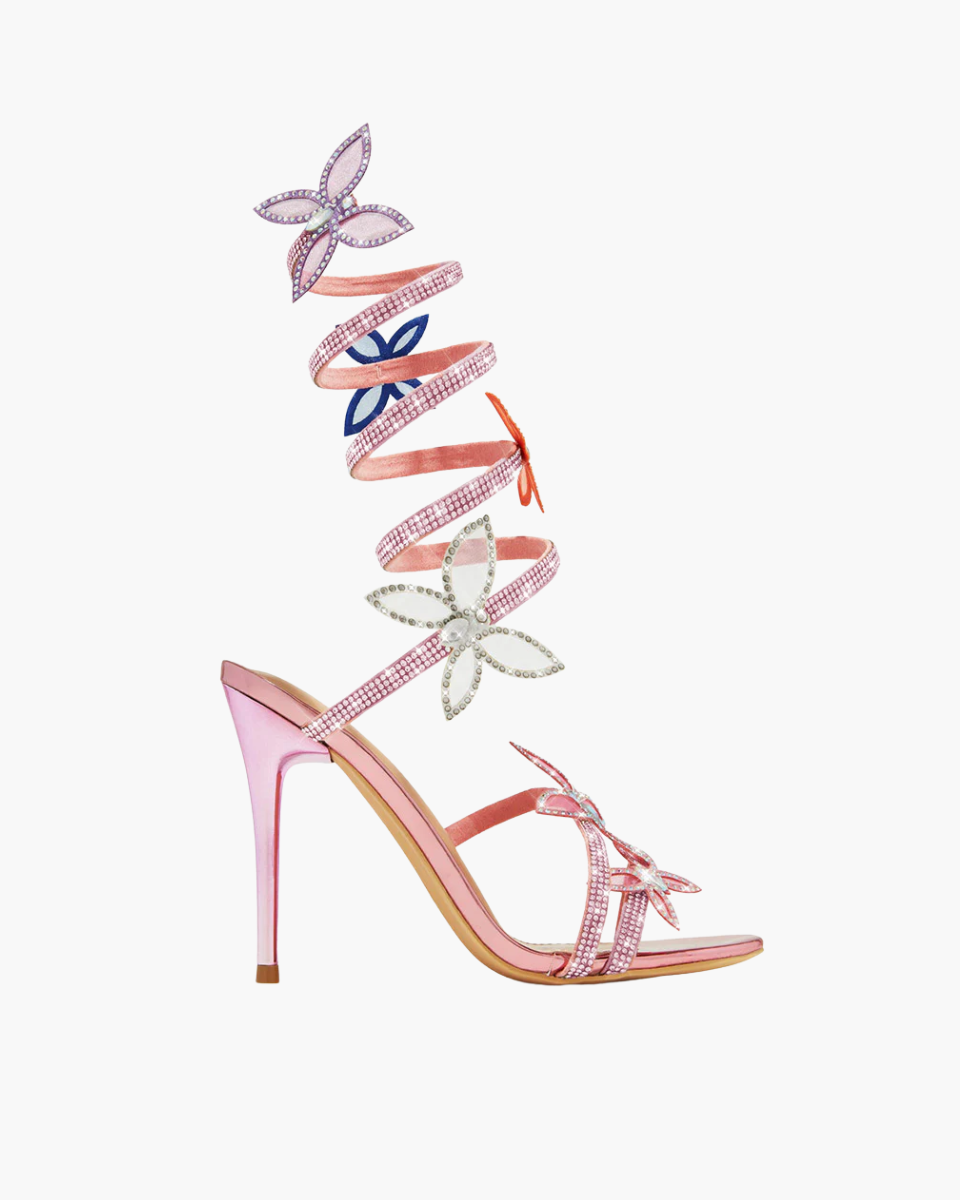 Apolline – Embellished design – Butterfly rhinestone heels-15133957685621-Mirella Fiore