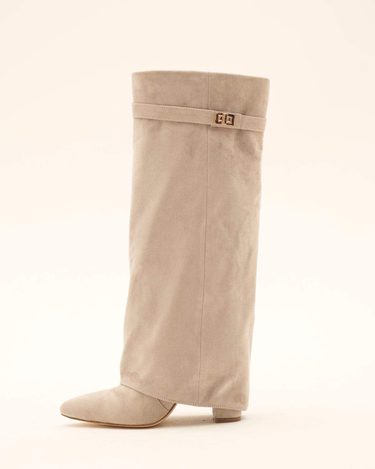 Arabella - Knee-High Suede Boots-15553347748213-Mirella Fiore