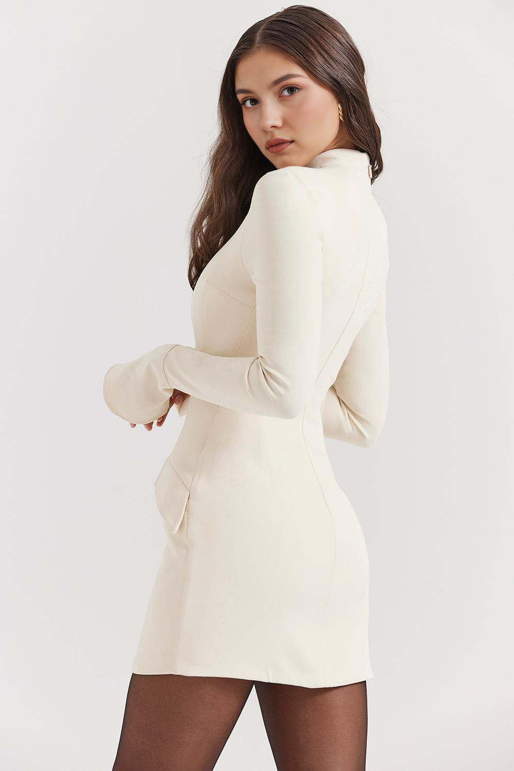 Ardemis – Structured hourglass – Mini dress-15260068282741-Mirella Fiore