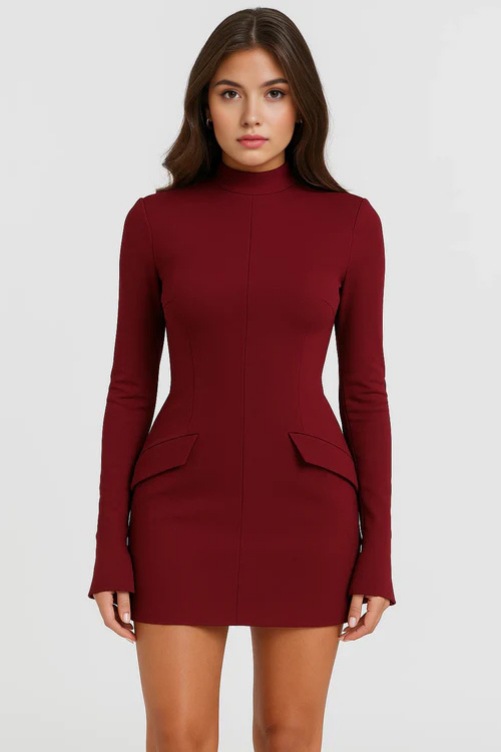 Ardemis – Structured hourglass – Mini dress-15260068282741-Mirella Fiore
