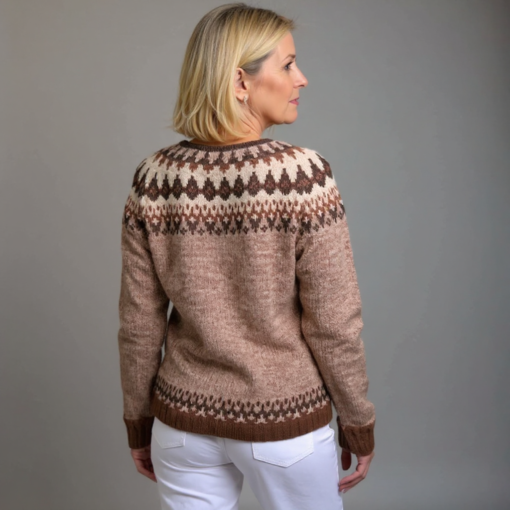 Ariana - Vintage Icelandic Cardigan-15531113644405-Mirella Fiore