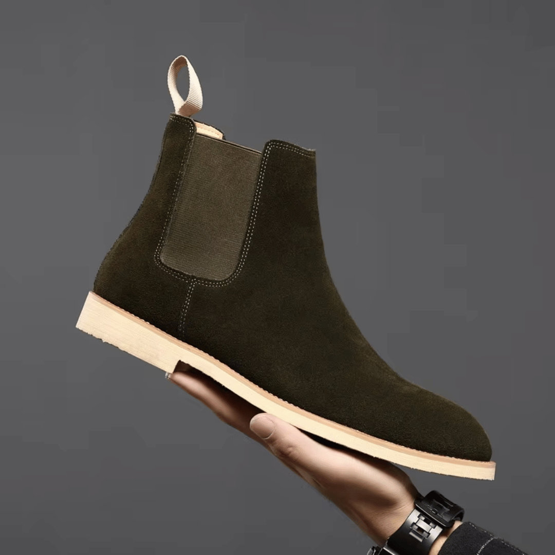 Armendo - Suede Chelsea Boots-15550769922421-Nancy & Mae Savannah