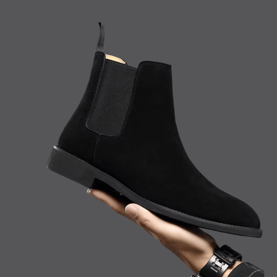 Armendo - Suede Chelsea Boots-15550769922421-Nancy & Mae Savannah