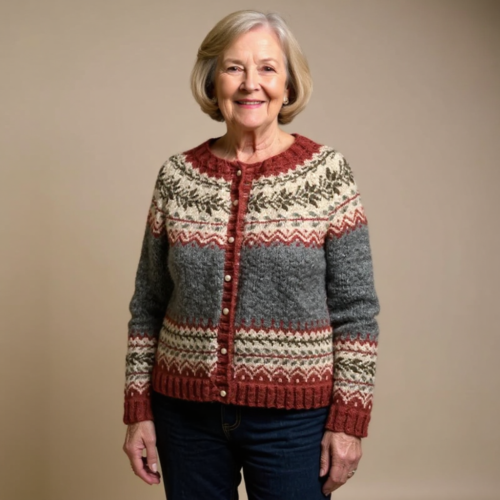 Atasha - Vintage Icelandic Cardigan-15531112399221-Nancy & Mae Savannah