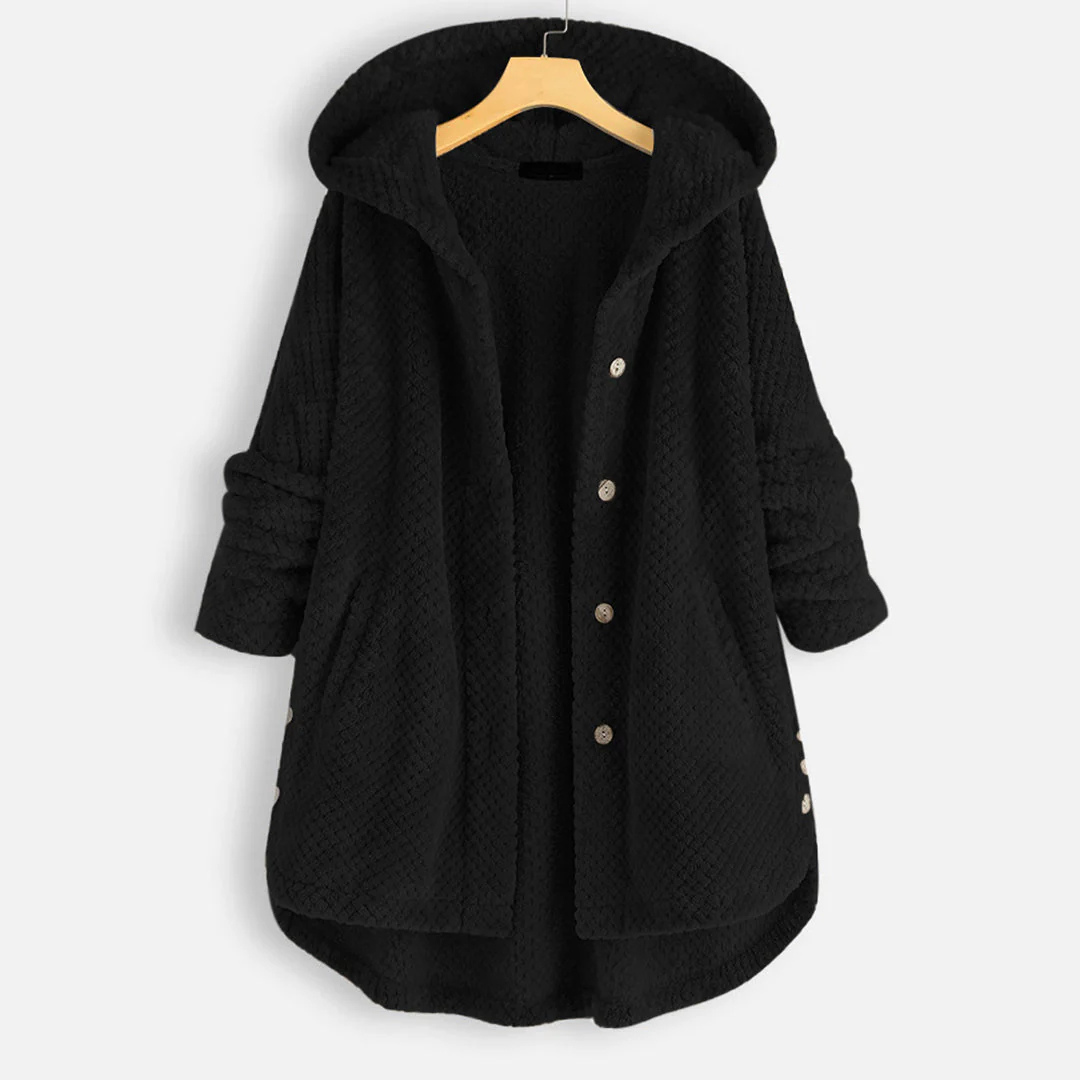Aubree - Button Down Hooded Jacket-15544936595829-Mirella Fiore