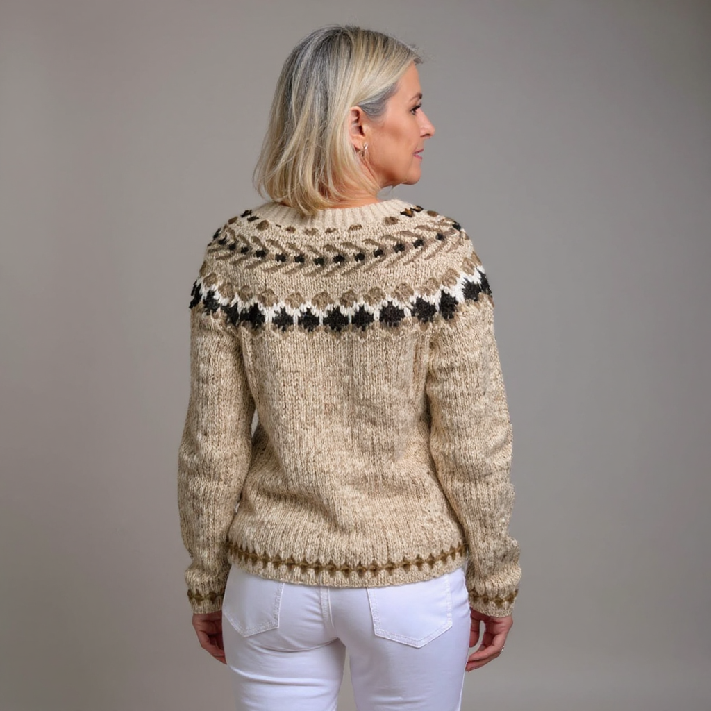 Aubree - Vintage Icelandic Cardigan-15531113578869-Mirella Fiore