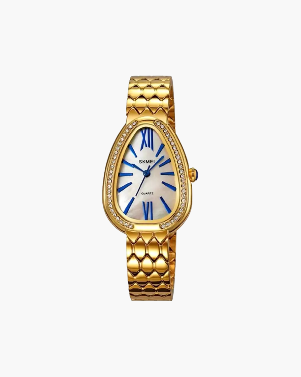 Aurelia – Teardrop design – Gold-toned watch-15233938030965-Mirella Fiore