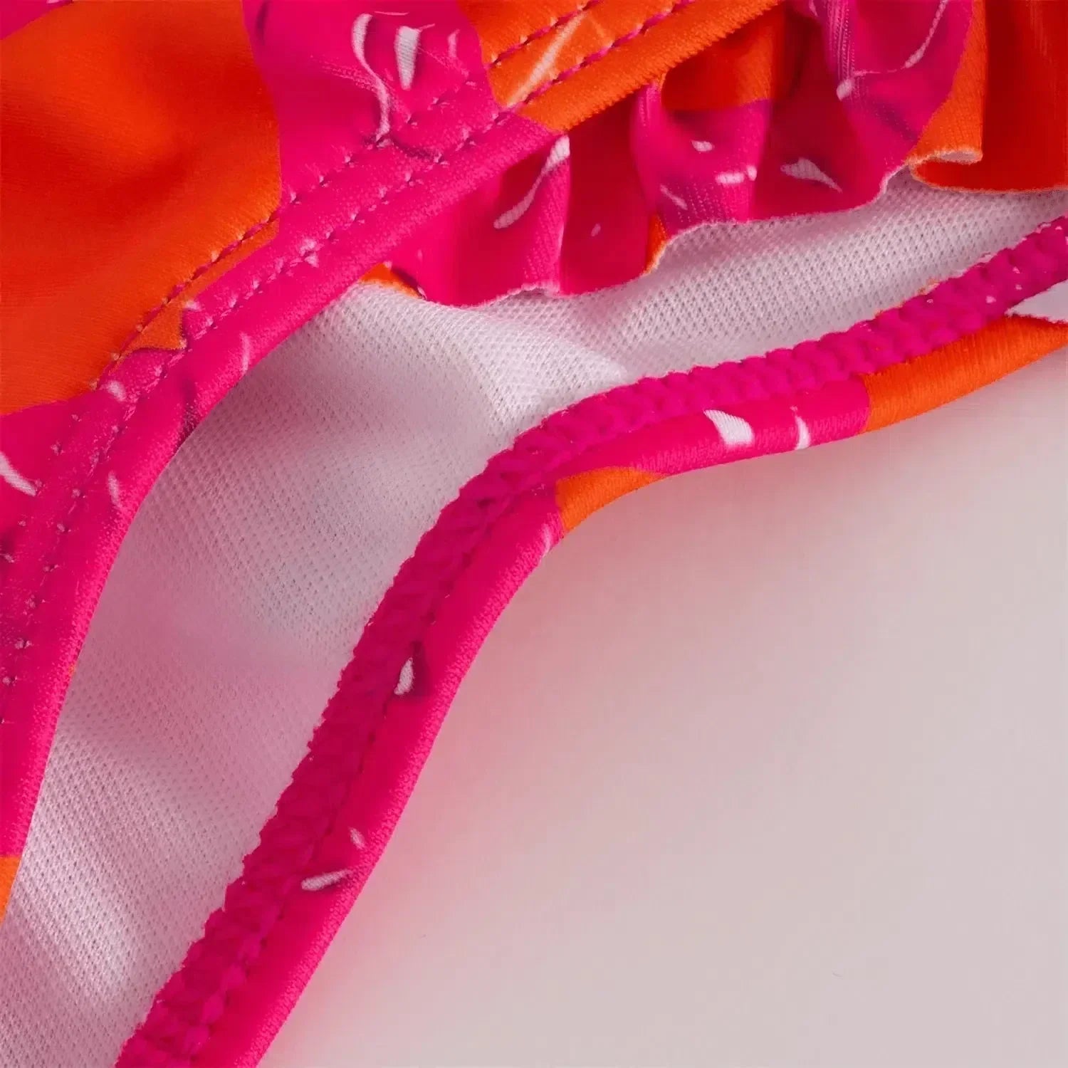 Aurivette Set – Pink – Ruffled bikini and slit skirt-15133641769333-Mirella Fiore