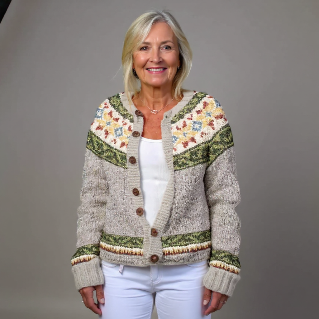 Autumn - Vintage Icelandic Cardigan-15531112989045-Mirella Fiore