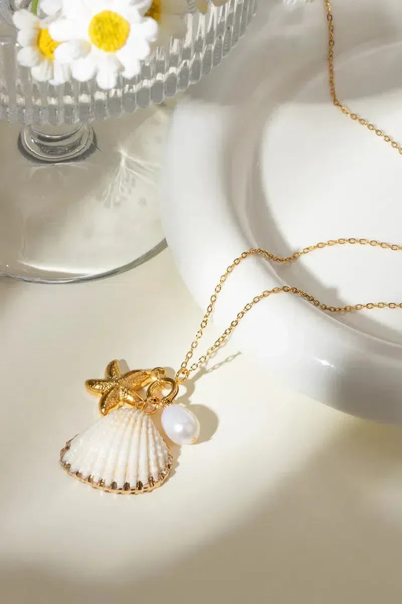 Avenya – Starfish pearl – Necklace-15227799601525-Mirella Fiore