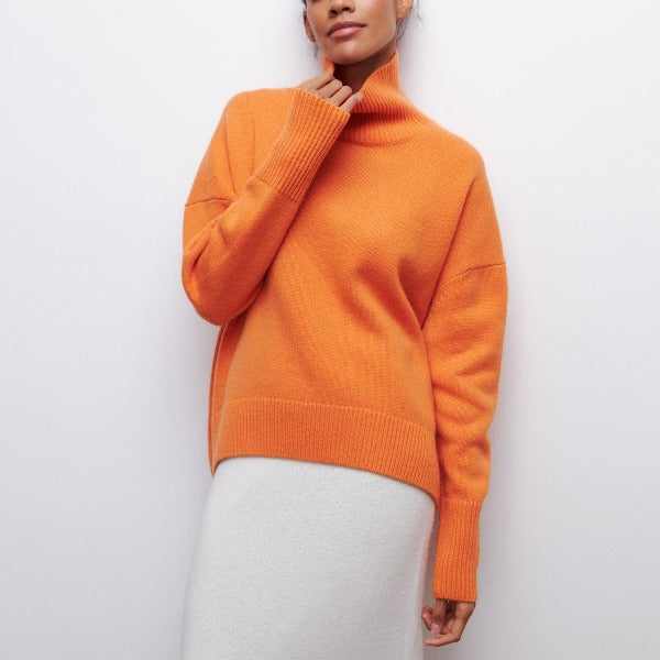 Avery - High Neck Pullover-15544892522869-Mirella Fiore