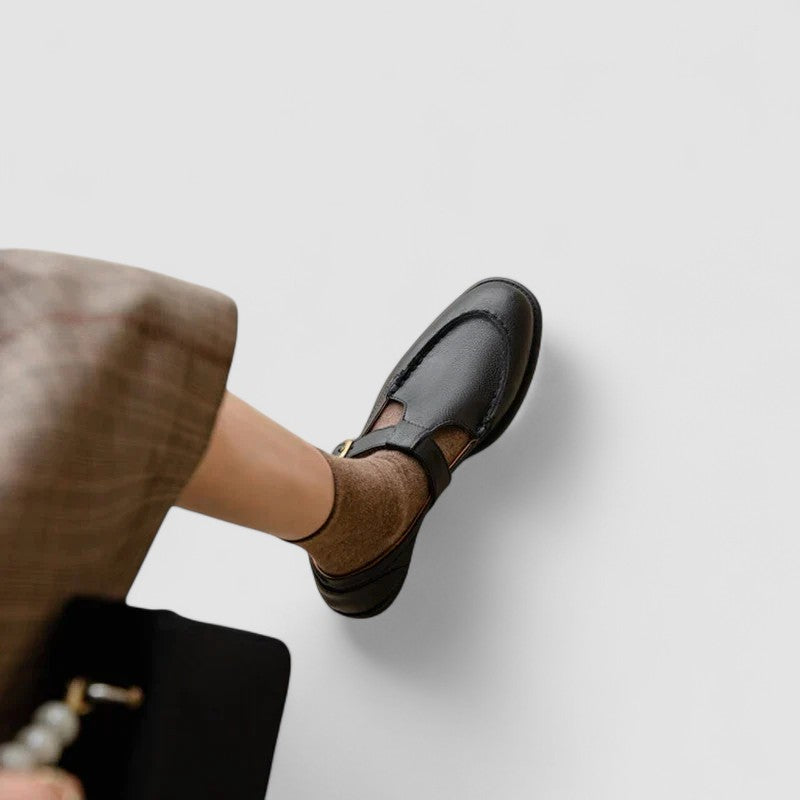 Avery – Orthopaedic Square-Toe Mary Jane Shoes-15519662145909-Mirella Fiore