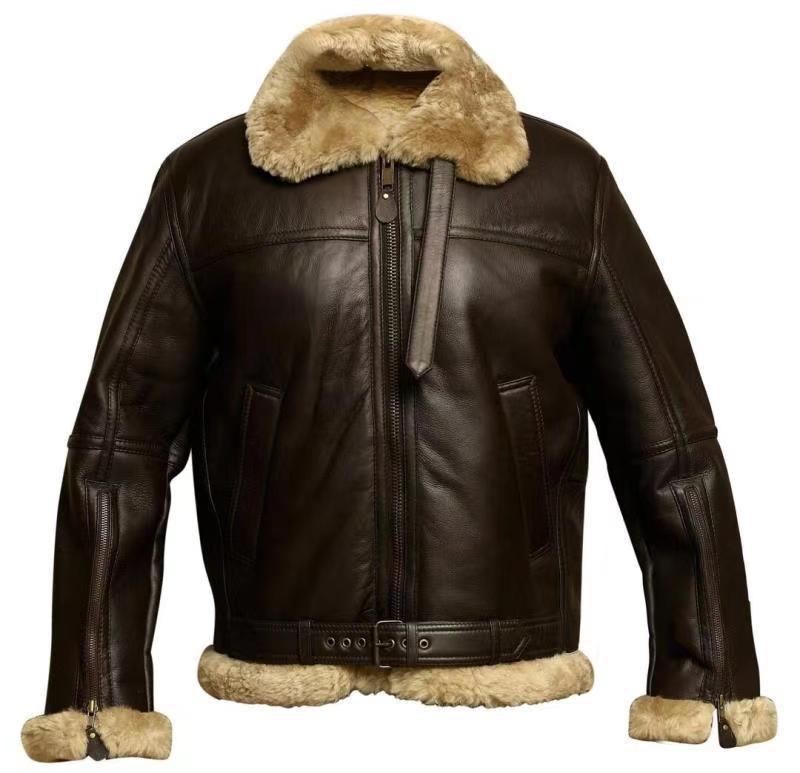 Balboa - Premium Sheepskin Leather Jacket-15553975976309-Nancy & Mae Savannah