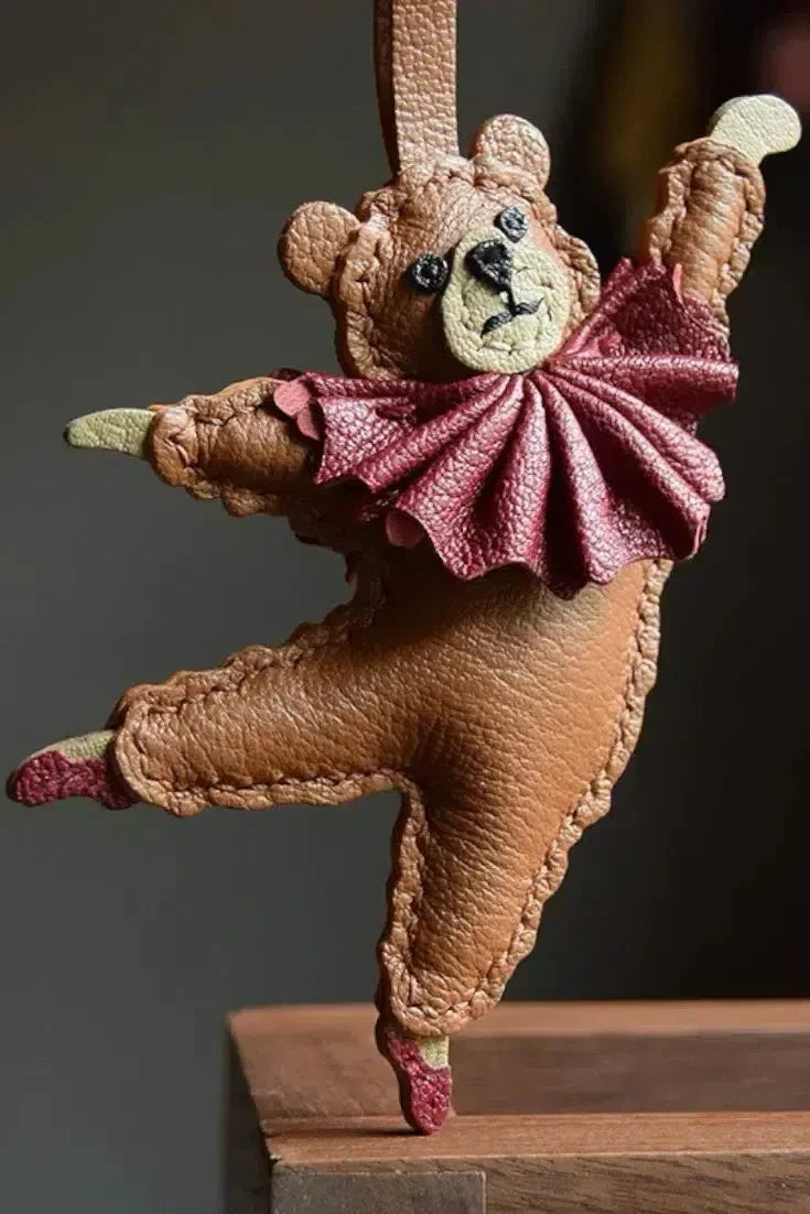 Ballet Bear – Graceful design – Bag charm-15133606740341-Mirella Fiore