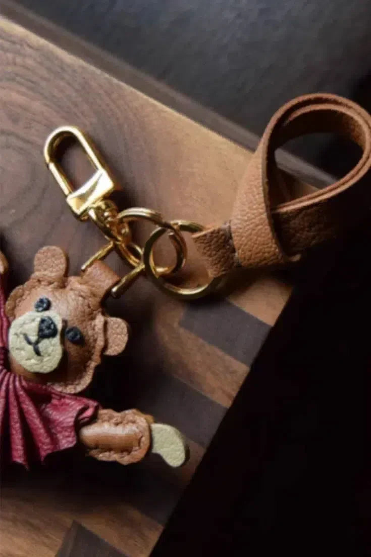 Ballet Bear – Graceful design – Bag charm-15133606740341-Mirella Fiore