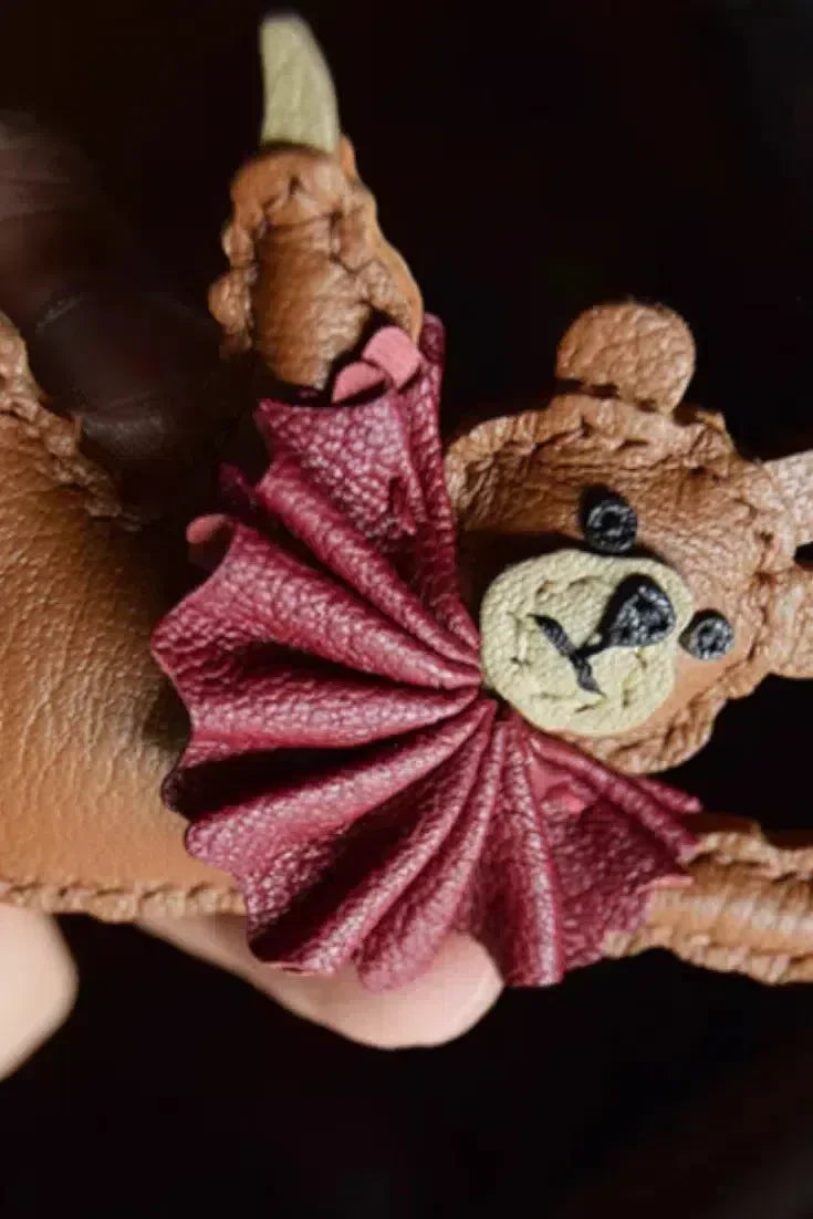 Ballet Bear – Graceful design – Bag charm-15133606740341-Nancy & Mae Savannah