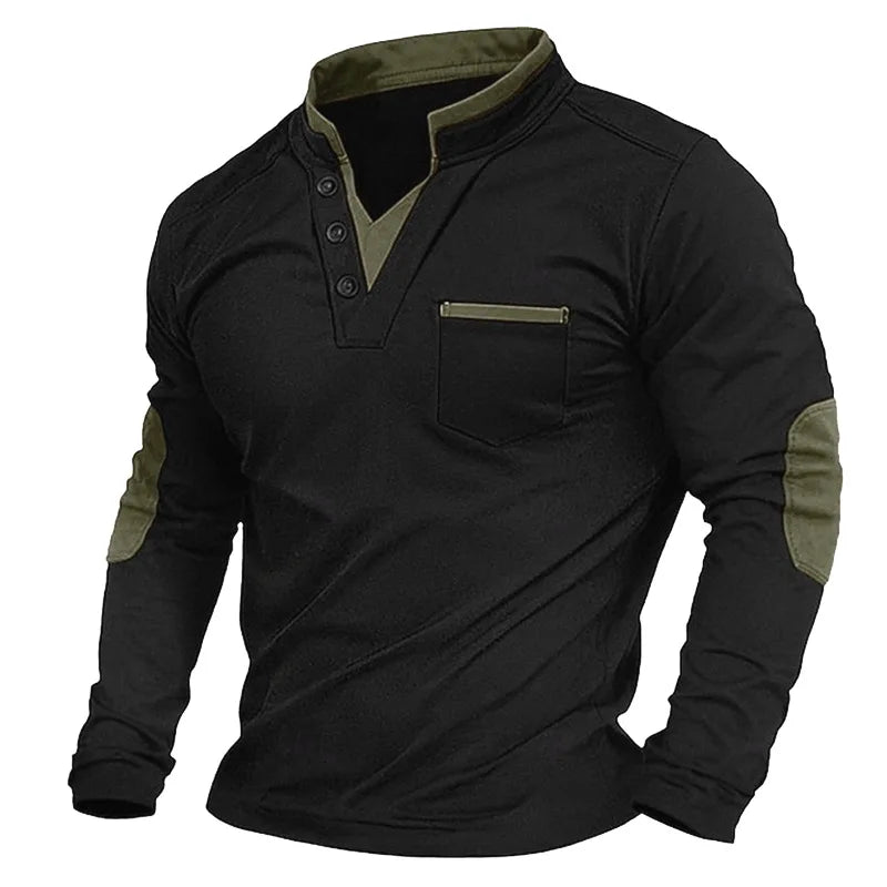 Bellagio - Men's V-Neck Sweatshirt-15553362264437-Mirella Fiore