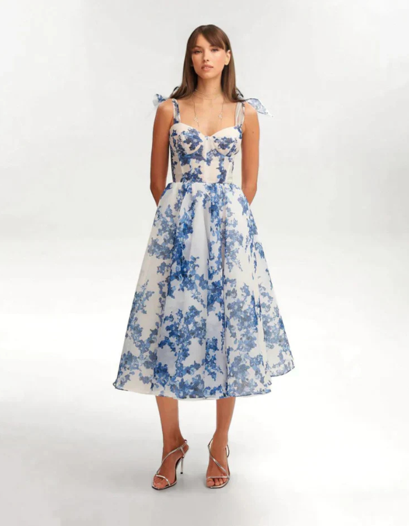 Bellarosa – Floral corset – Midi dress-15260963635573-Mirella Fiore