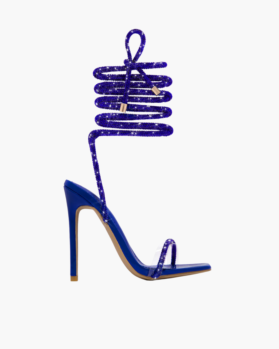 Bellezza – Embellished straps – Lace-up stiletto heels-15133991403893-Mirella Fiore