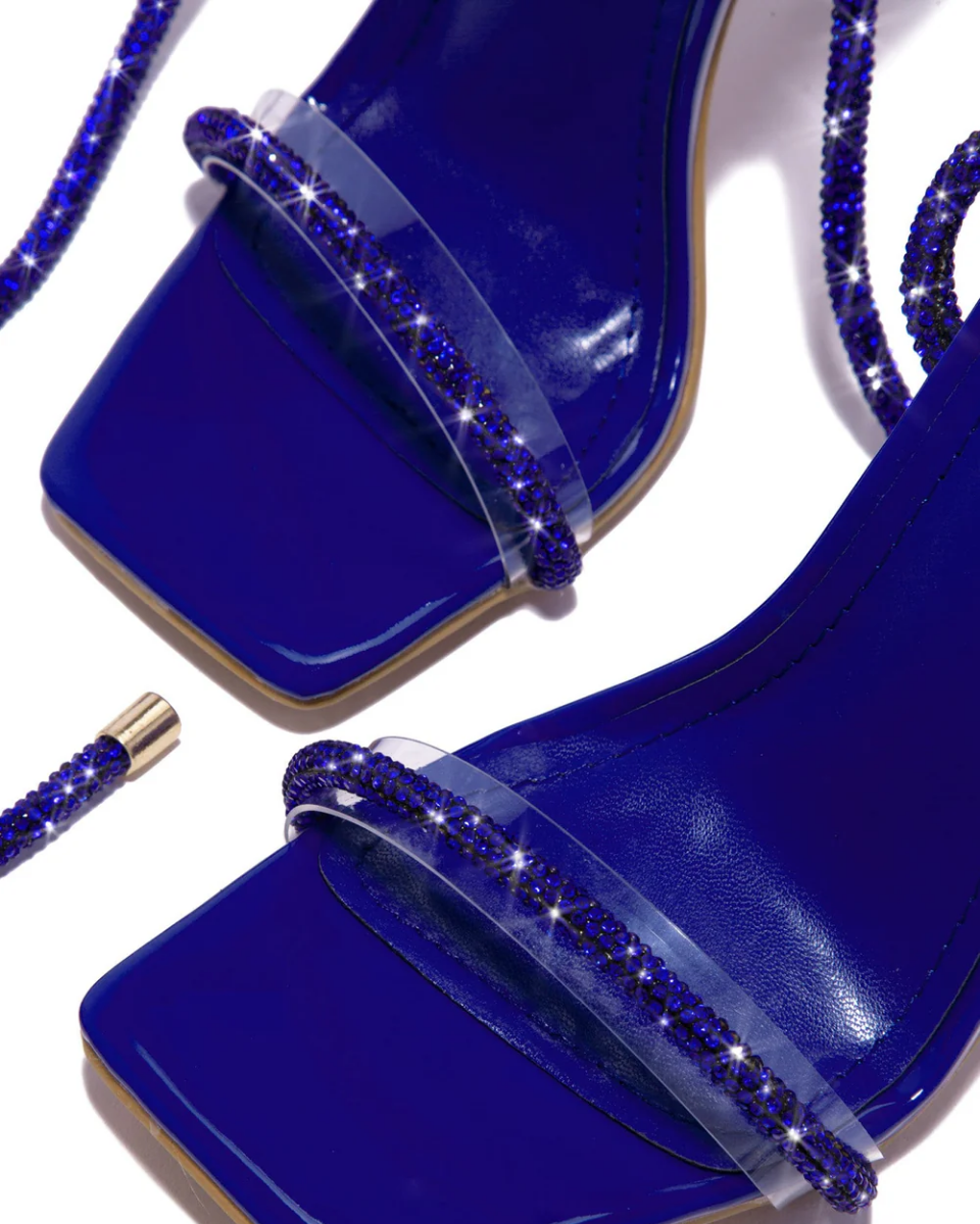 Bellezza – Embellished straps – Lace-up stiletto heels-15133991403893-Nancy & Mae Savannah