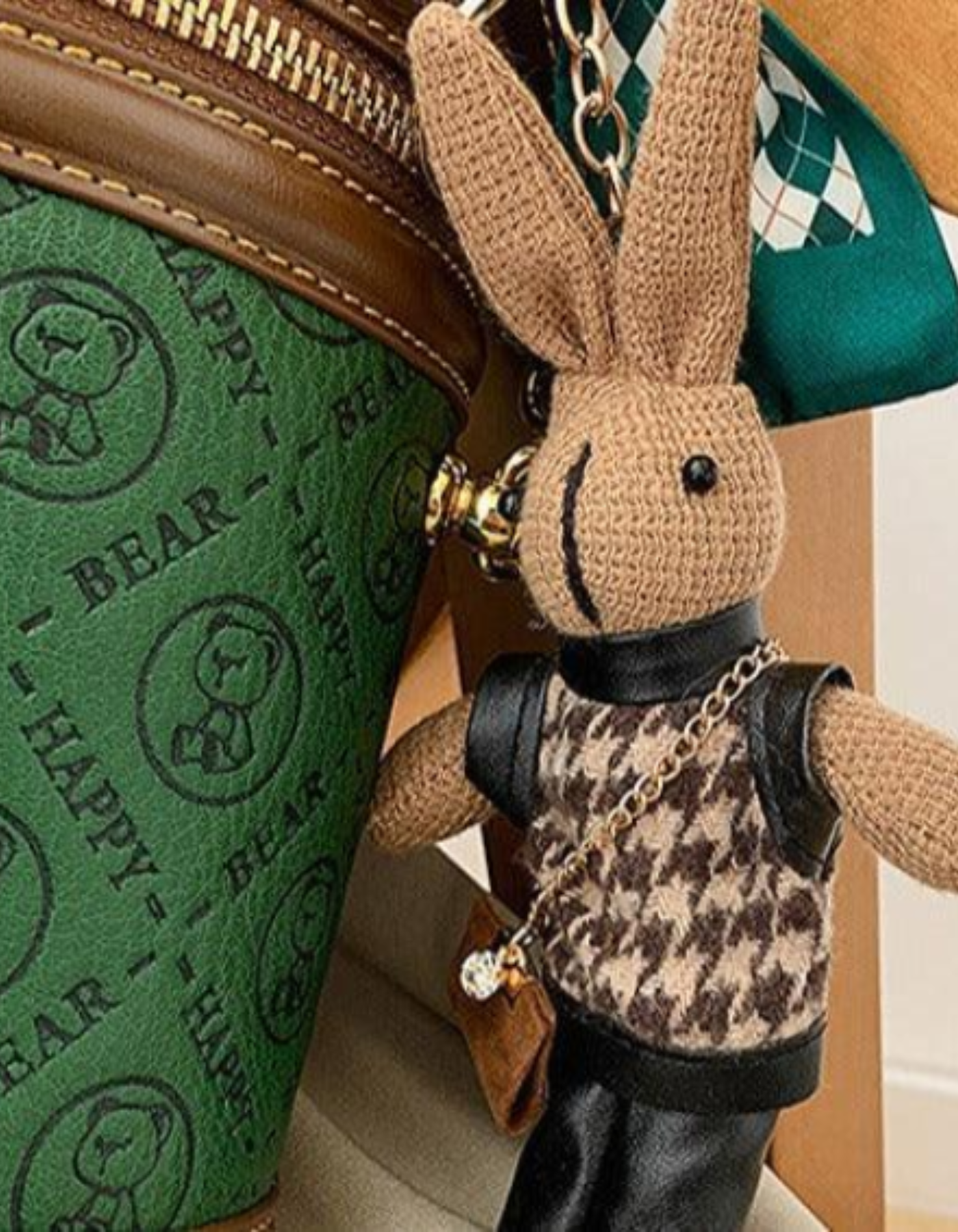 Belloretta – Monogram bunny detail – Crossbody handbag-15209173778805-Mirella Fiore