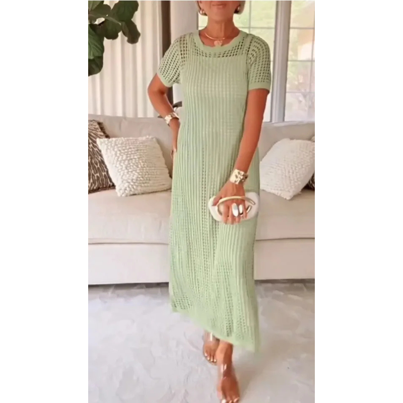 Bethany - Cut-Out Long Maxi Dress + Free Inner Dress-15553261994357-Nancy & Mae Savannah