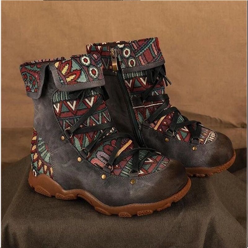Bohemia - Leather Boots-15550871765365-Mirella Fiore
