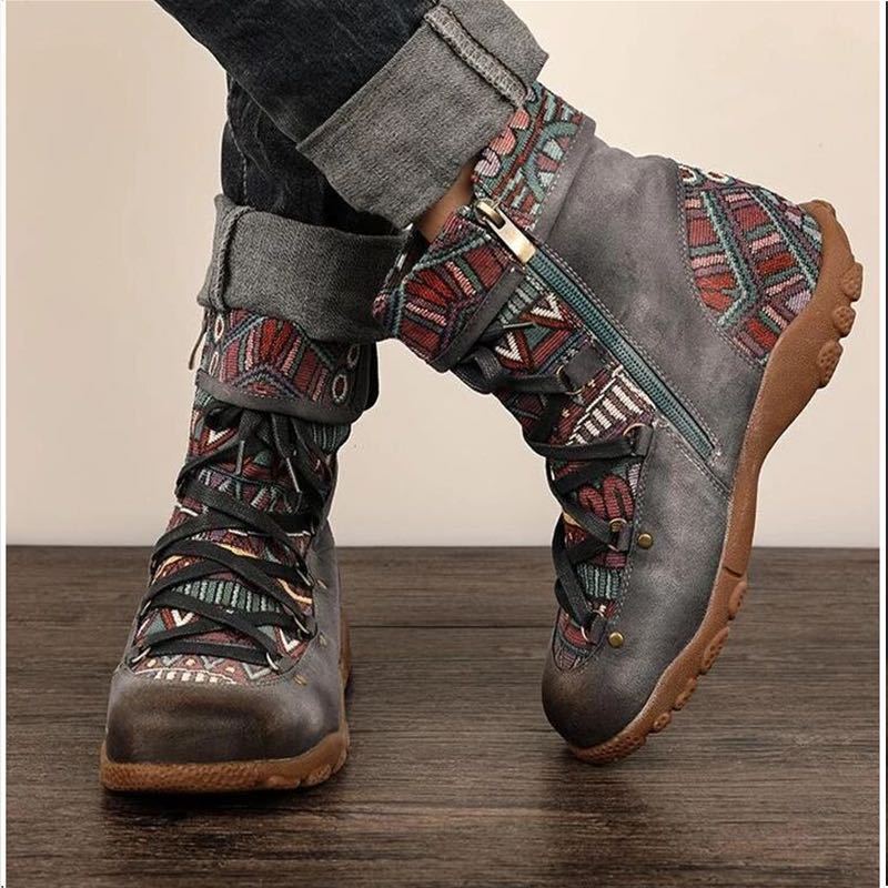 Bohemia - Leather Boots-15550871765365-Mirella Fiore