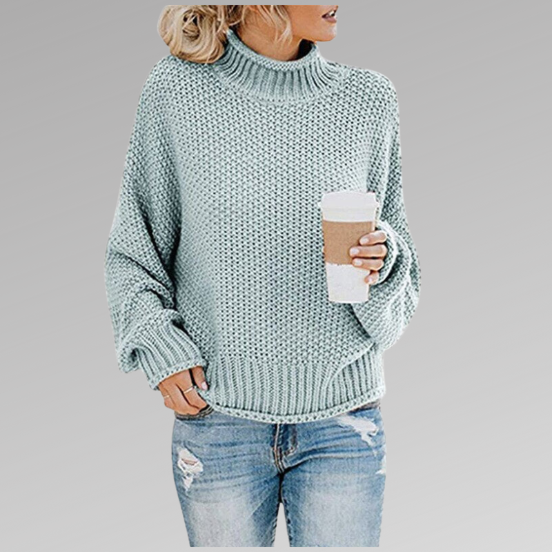 Braelyn - Pullover with High Collar-15544892653941-Mirella Fiore