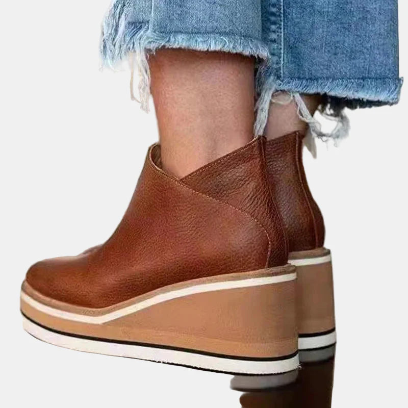 Brooklyn - Elegant Heeled Ankle Boots-15520005292405-Nancy & Mae Savannah