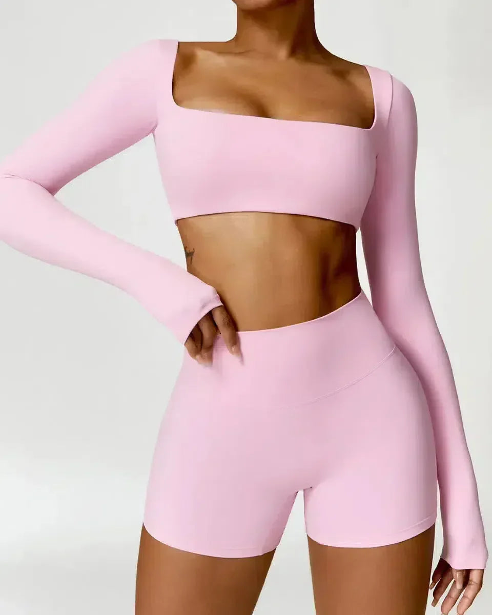 Brunella – Pastel hues – Quick-dry workout set-15133747085685-Mirella Fiore