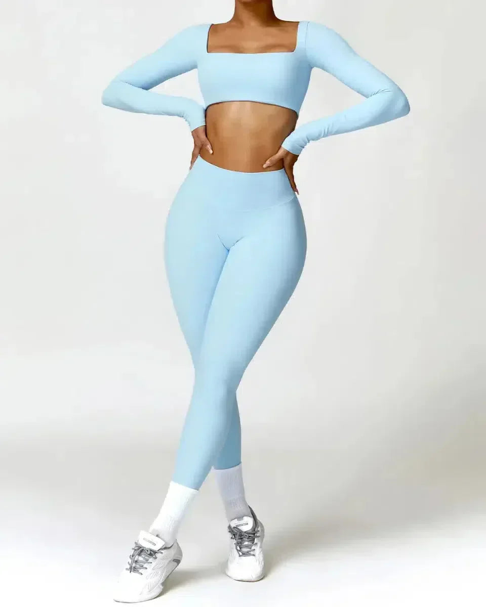 Brunella – Pastel hues – Quick-dry workout set-15133747085685-Mirella Fiore