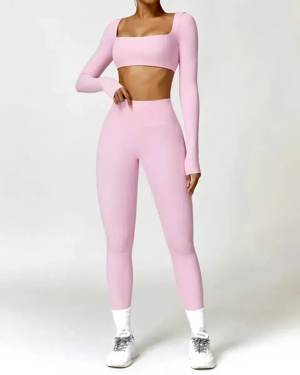 Brunella – Pastel hues – Quick-dry workout set-15133747085685-Mirella Fiore