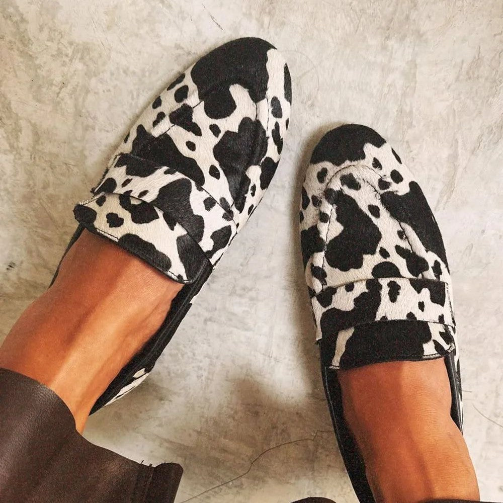 Brynn - Elegant Animal Print Loafers-15551043567989-Mirella Fiore