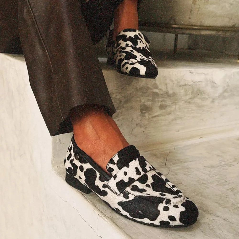 Brynn - Elegant Animal Print Loafers-15551043567989-Mirella Fiore