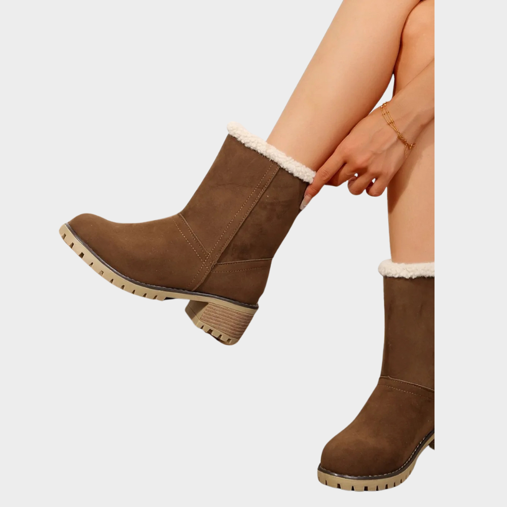 Brynn - Mid-Heel Winter Boots-15520006308213-Mirella Fiore
