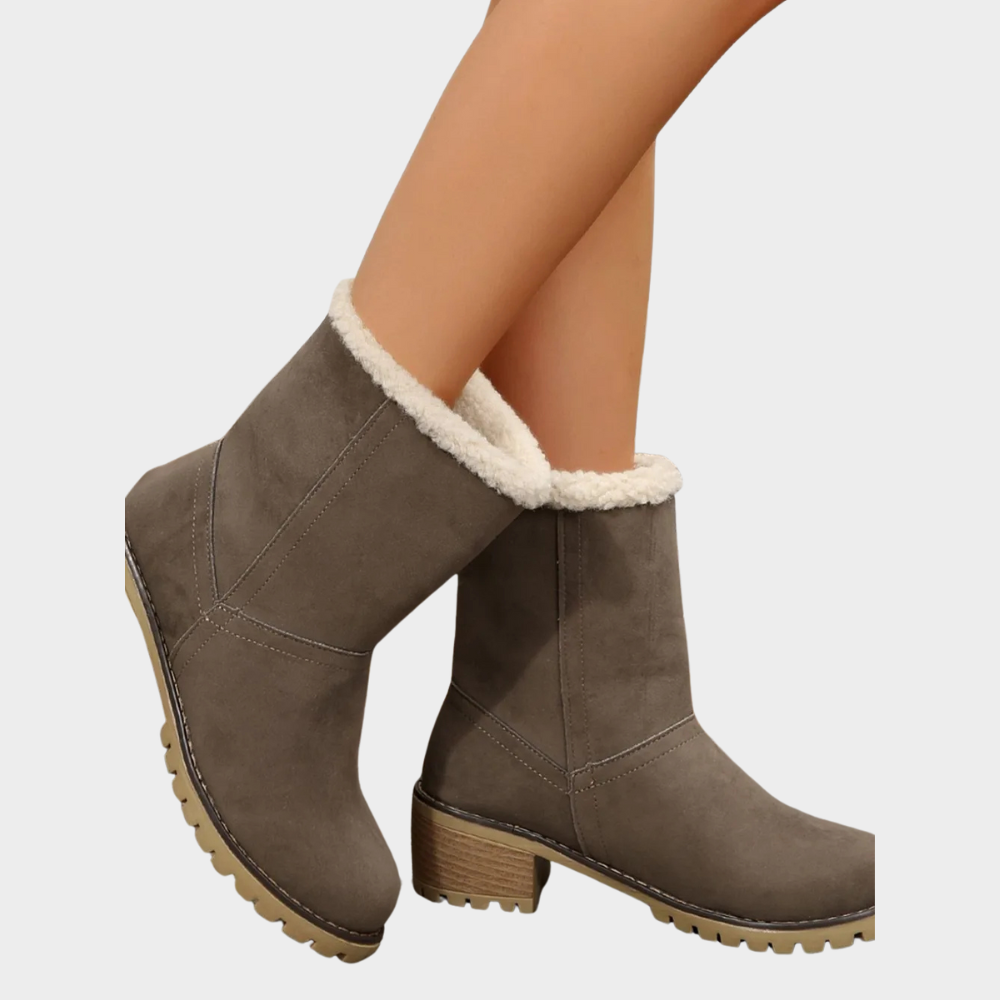 Brynn - Mid-Heel Winter Boots-15520006308213-Mirella Fiore