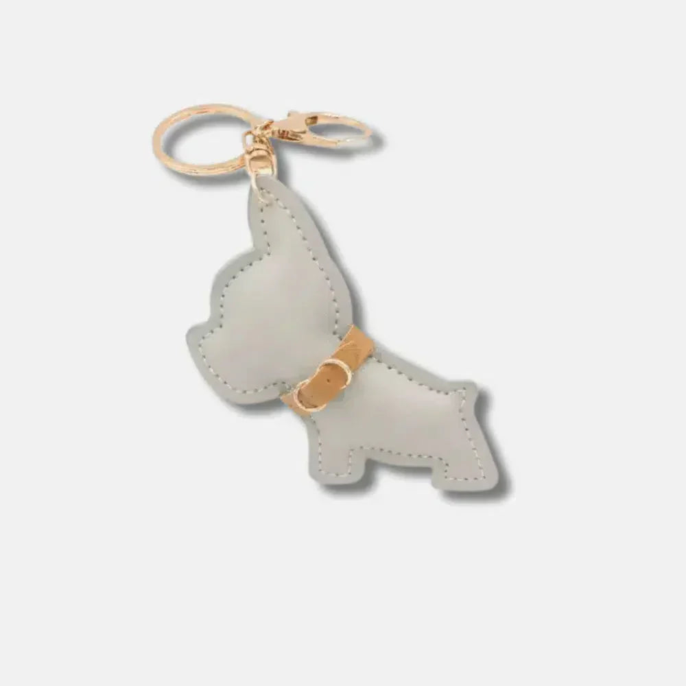 Bulldog – Adorable design – Bag charm-15133622829429-Nancy & Mae Savannah