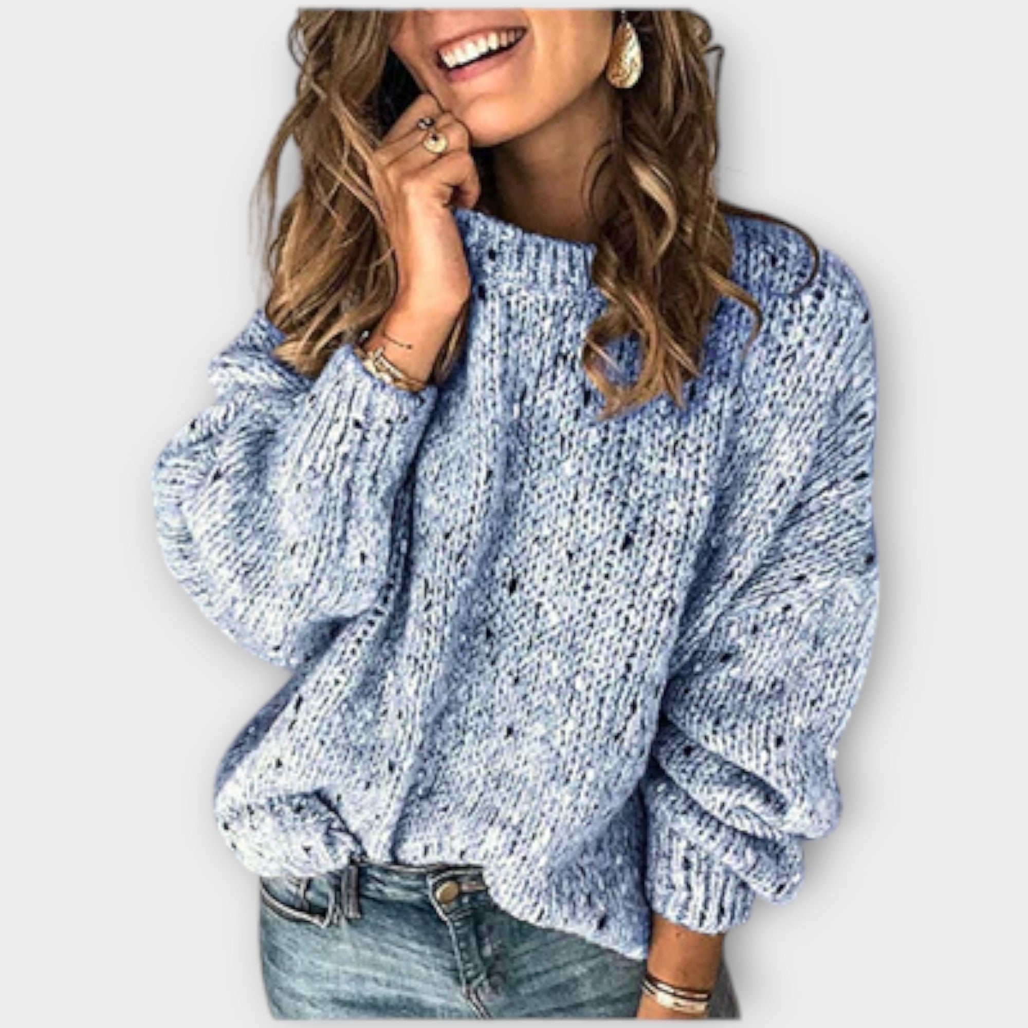CAMELINE - Stylish Casual Sweater-15519827722613-Mirella Fiore