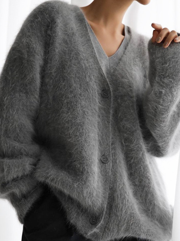 CELESTE - LUXE FUZZY CARDIGAN-15549013393781-Nancy & Mae Savannah