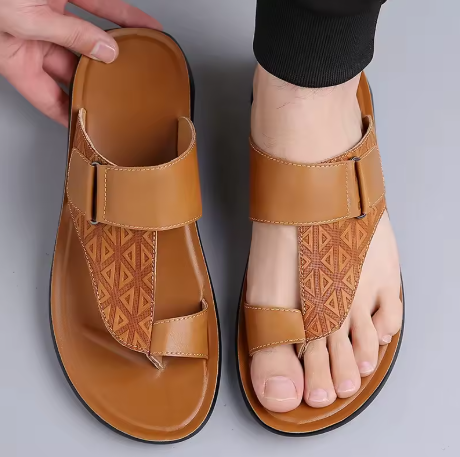 Callen Luxe - Bare Leather Sandals-15547822801269-Mirella Fiore