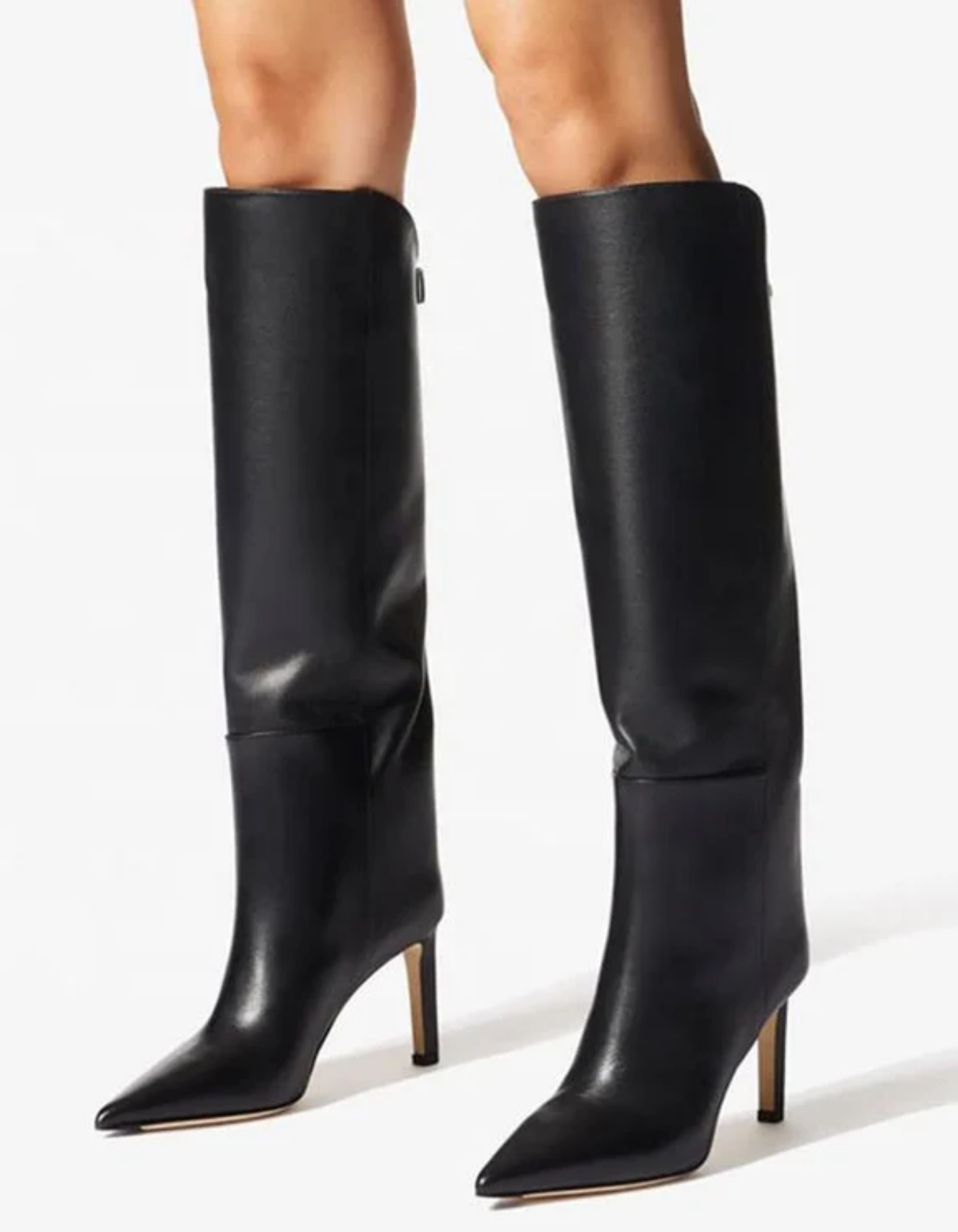 Calviera – Pointed toe – Stiletto knee boots-15283499729269-Mirella Fiore
