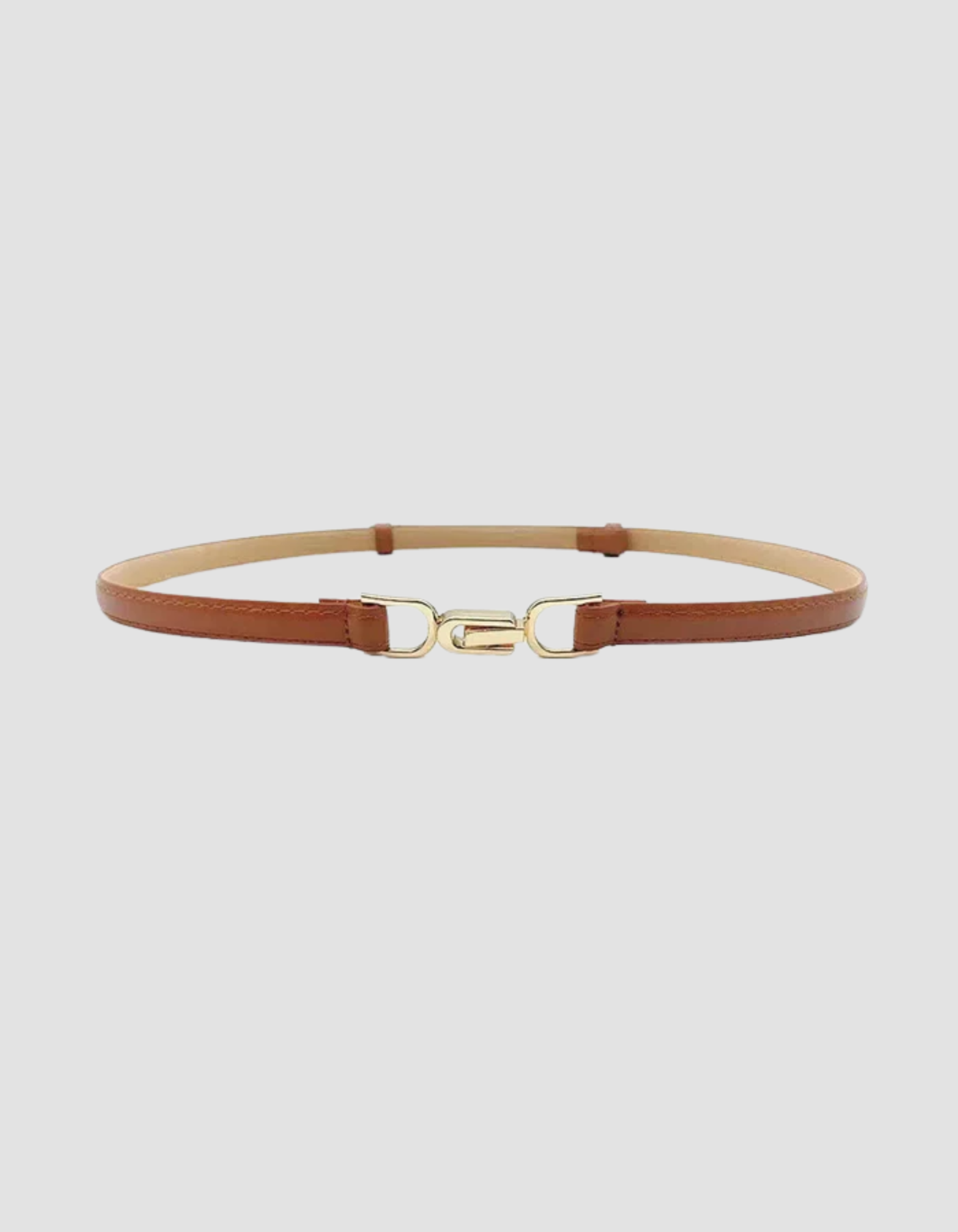 Calyx – Slim adjustable fit – Leather belt-15133536223605-Mirella Fiore