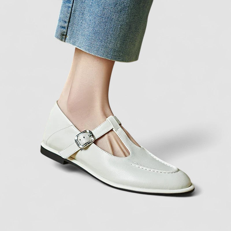 Camila – Orthopaedic Mary Jane Low Heel Shoes-15519662211445-Mirella Fiore